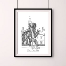 Load image into Gallery viewer, Custom Venue Illustration - Line Drawing
