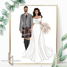 Load image into Gallery viewer, Custom Fashion Illustration