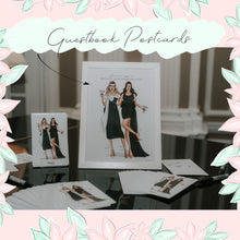 Load image into Gallery viewer, Guestbook Postcard Illustrations