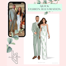 Load image into Gallery viewer, Fashion Illustrations - quick sketches