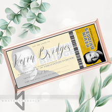 Load image into Gallery viewer, Event Ticket Design for Gift Giving Voucher