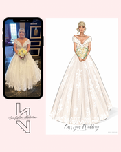 Load image into Gallery viewer, Fashion Illustrations - quick sketches
