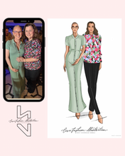 Load image into Gallery viewer, Fashion Illustrations - quick sketches
