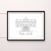Load image into Gallery viewer, Custom Venue Illustration - Line Drawing

