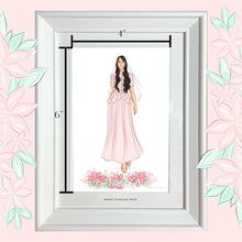 Load image into Gallery viewer, Framed illustrations on the day
