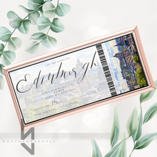 Load image into Gallery viewer, Event Ticket Design for Gift Giving Voucher
