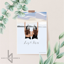 Load image into Gallery viewer, Cold Water Therapy Girls Back Portrait Line Up
