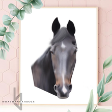 Load image into Gallery viewer, Pet Portrait  Digitally Drawn Artwork
