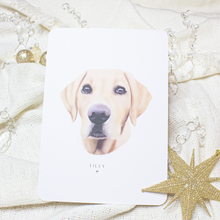 Load image into Gallery viewer, Pet Portrait  Digitally Drawn Artwork
